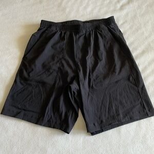 men’s nulu high rise track short / black / M / lululemon